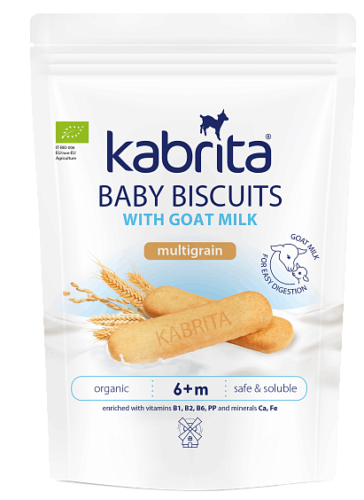 Kabrita® daugiagrūdžiai sausainiai  su ožkos pienu